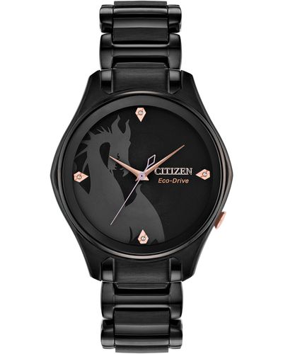 Citizen Eco-drive Disney Quartz Watch - Black