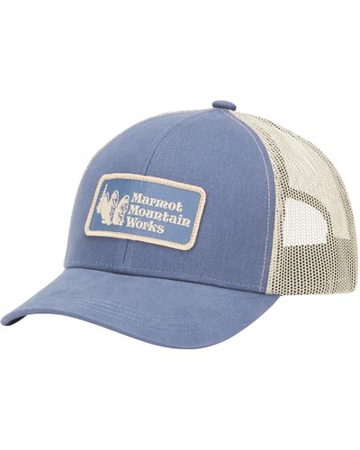 Marmot Retro Trucker Hat - Blue