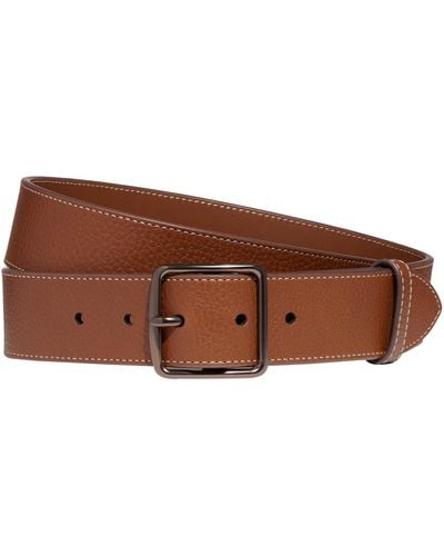 COACH Harness Buckle Belt - Brown