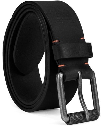 Timberland Pro 40mm Workwear Leather Belt - Black