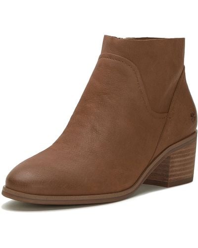 Lucky Brand Claral Bootie Ankle Boot - Brown