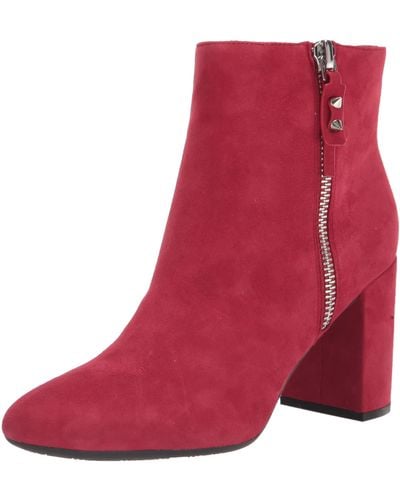 Nine West Takes9x9 Ankle Boot - Red