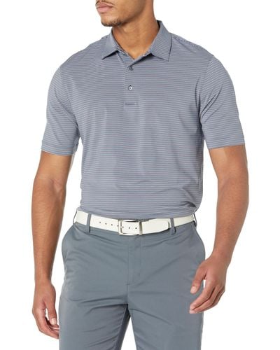 Greg Norman Collection Ml75 Stretch Landscape Polo Blue