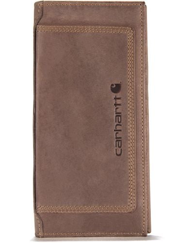 Carhartt Leather Rodeo Wallet - Brown