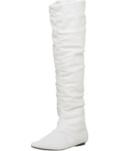 N.y.l.a. Kamron Boot,white Nappa,7.5 M