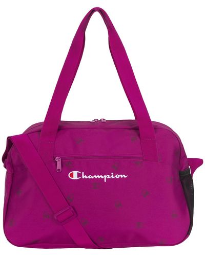 Champion Logo Duffel Bag - Purple