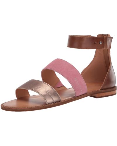 Frye And Co. Evie 2 Band Sandal Flat - Multicolor