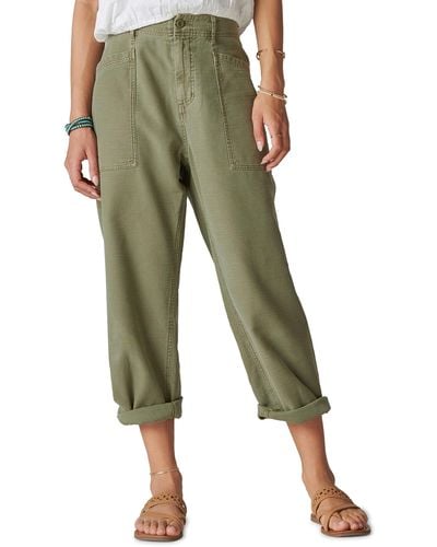 Lucky Brand Easy Pocket Utility Pant - Green
