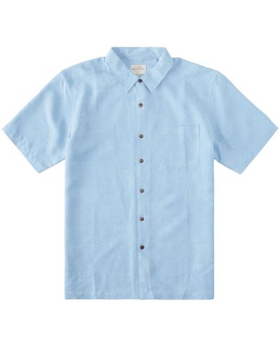 Blue Quiksilver Shirts for Men | Lyst