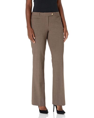 Calvin Klein Modern Fit Lux Pant With Belt - Gray