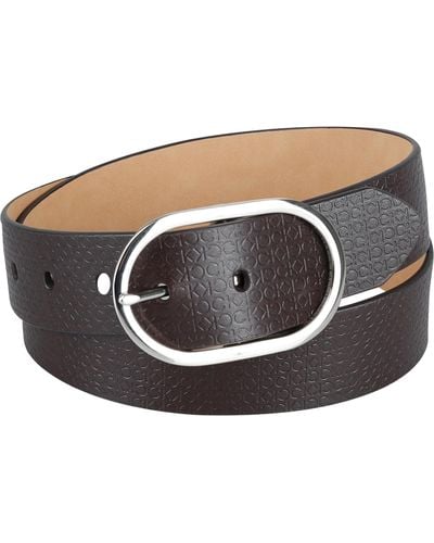 Calvin Klein Casual And Dress Fashion Belts - Brown