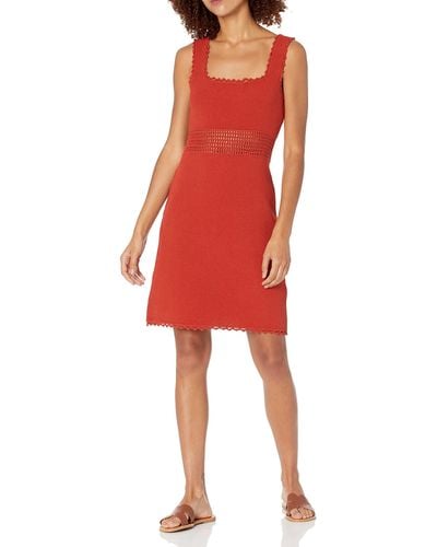 Rebecca Taylor Body Con Dress - Red