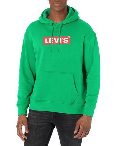 Levi's Relaxed Graphic Hoodie, - Green