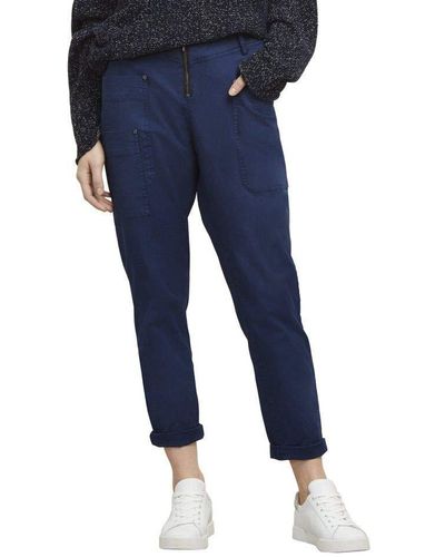 Kenneth Cole Zip Front Pant - Blue