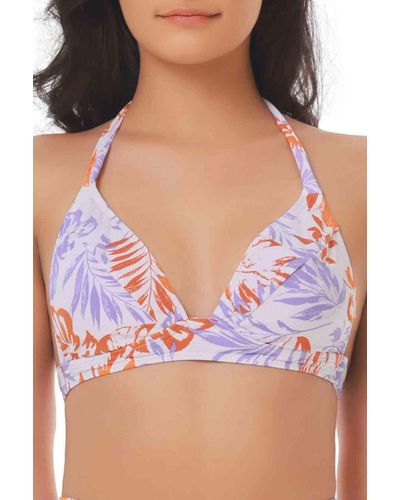 Lucky Brand Women's Tie Front Tankini Swimsuit Top, Orange//Sonoma Sky, XS  : : Clothing, Shoes & Accessories