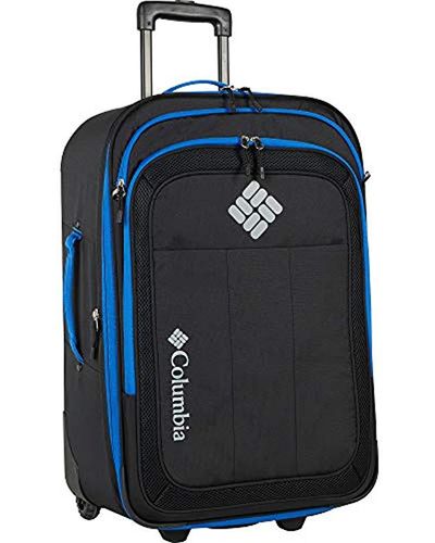 Columbia Carry-on Rolling Luggage Suitcase - Blue