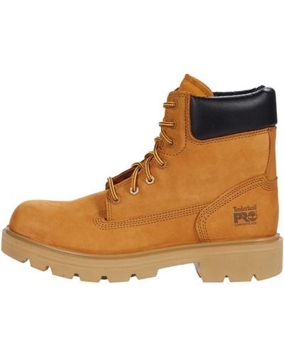 Timberland Sawhorse 6" Composite Safety Toe Industrial Work Boot - Brown