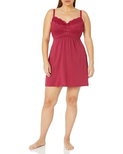 Cosabella Plus Size Dolce Extended Babydoll - Red