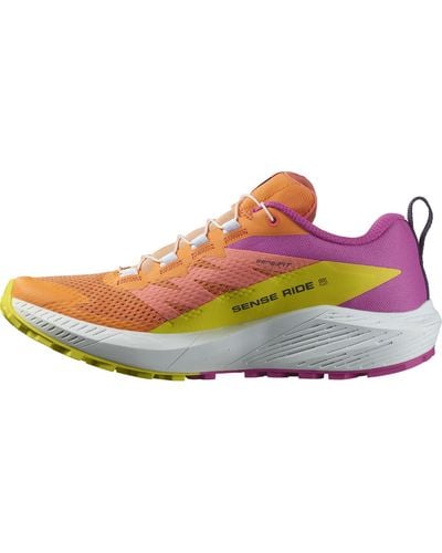 Salomon Sense Ride 5 Trail Running Shoes For - Orange