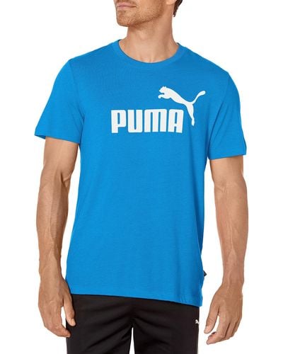 PUMA Essentials Logo Tee - Blue