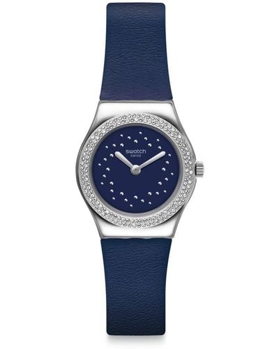 Swatch Elegantina Watch - Blue