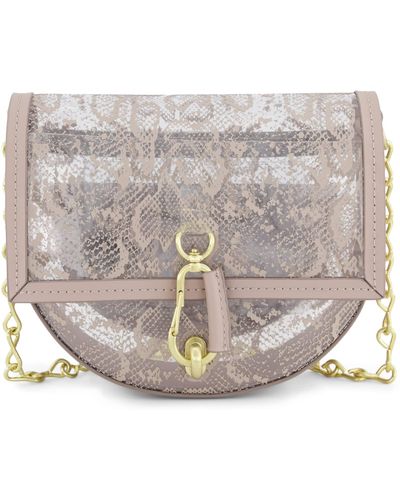 Zac Zac Posen Zac Posen Belay Mini Saddle Crossbody - Gray