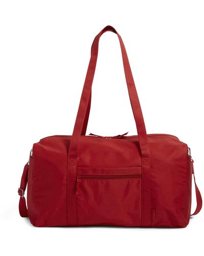 Vera Bradley Large Travel Duffel Bag - Red