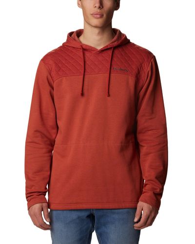 Columbia Hart Mountain Quilted Hoodie - Red