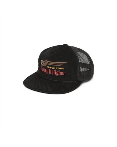 Volcom Cheese Mesh Trucker Hat - Black