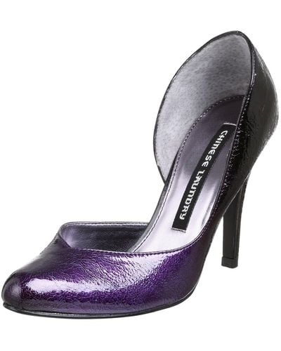 Chinese Laundry Womens Attitude Pumps Shoes - Purple
