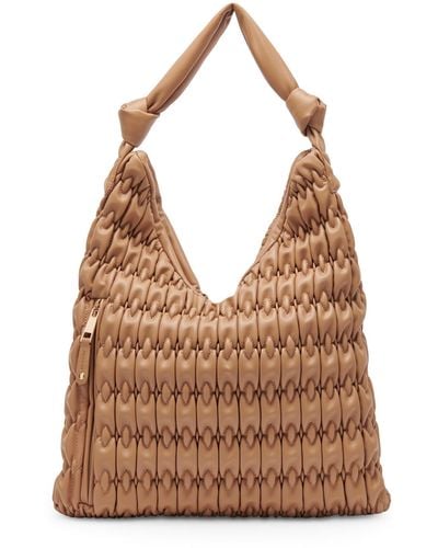 Dolce Vita Angie Quilted Hobo - Brown