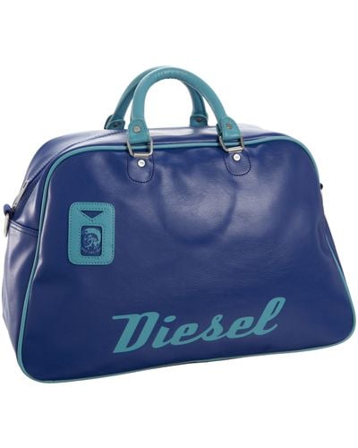 DIESEL Fonzie Travel Satchel,blue,one Size