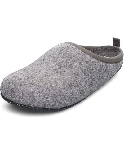 Camper Slippers con puntera redonda - Gris