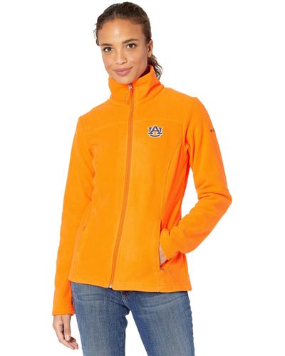 Columbia Ncaa Auburn Tigers Give And Go Ii Full Zip Fleece Jacket - Orange
