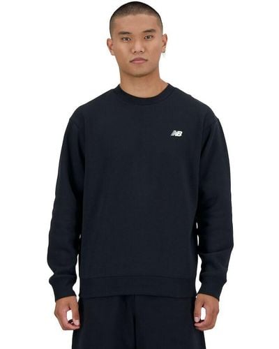 New Balance Sportliches Essentials Fleece Sweatshirt - Blau