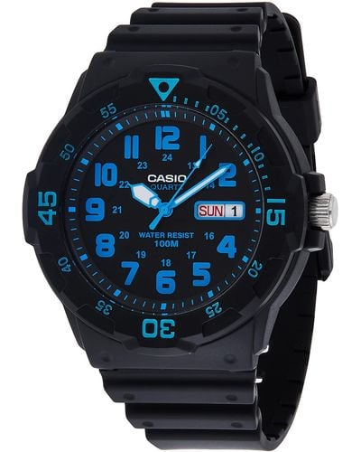 G-Shock Mrw200h-4bv ""neo-display"" Black Watch
