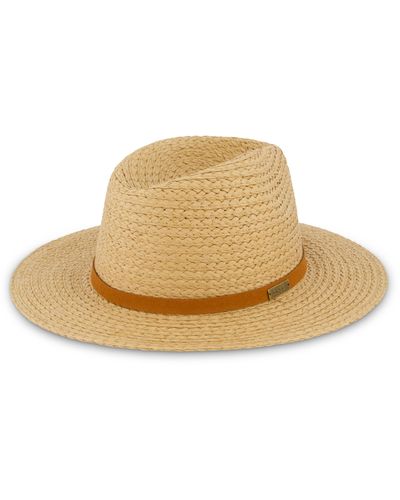 Nicole Miller Straw Sun Hats For - Natural