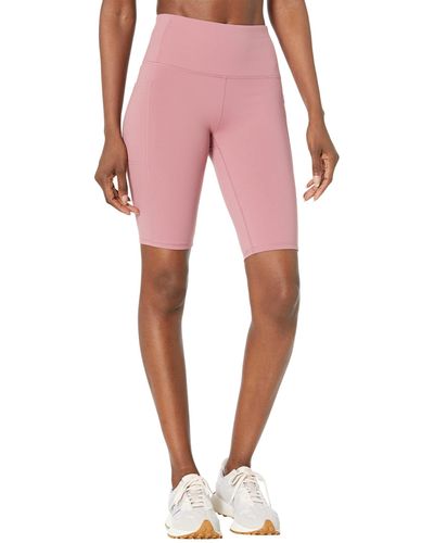 Skechers Go Walk High Waisted 10 Bike Shorts - Pink