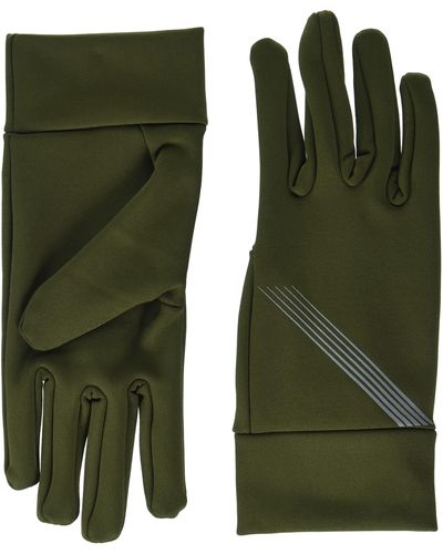 Amazon Essentials Running E-Tip Gloves Handschuhe für kaltes Wetter - Grün