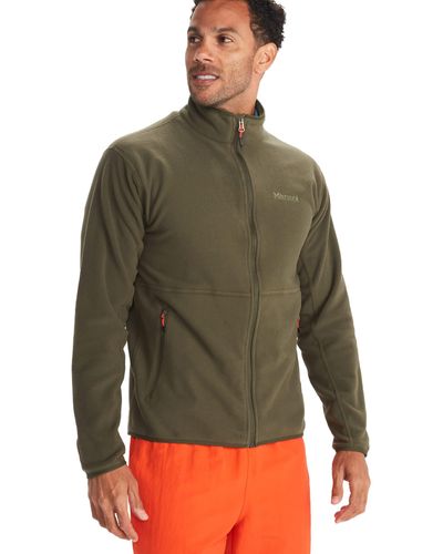 Marmot Rocklin Full Zip Fleece Jacket - Green