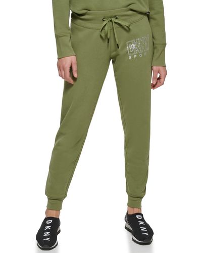 DKNY Track pants and sweatpants for Women | Online Sale up to 73% off | Lyst