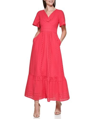 Kensie Maxi Dress - Red