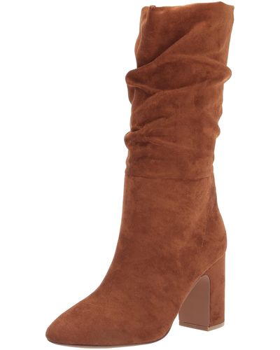 Chinese Laundry Kailey Suedette Mid Calf Boot - Brown