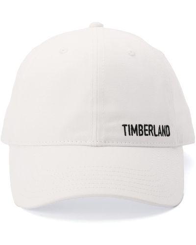 Timberland Small Logo Baseball Cap - White