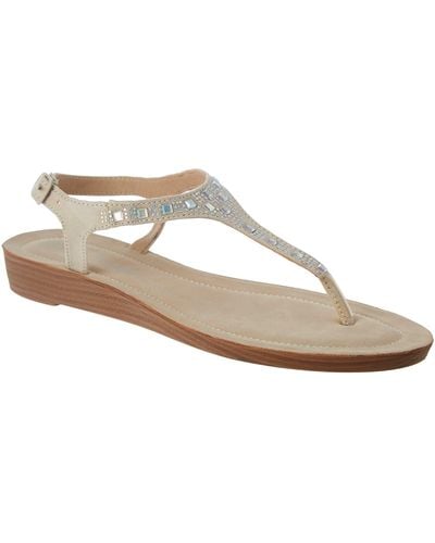 Chinese Laundry Cl By Attraction Flat Sandal - Natural