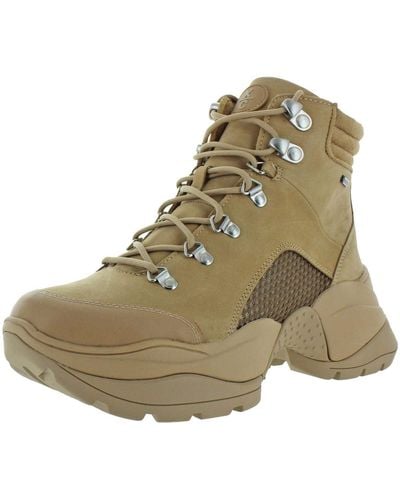 Kenneth Cole Maddox 2.0 Matte Waterproof Hiker Bootie With Gore-tex - Natural