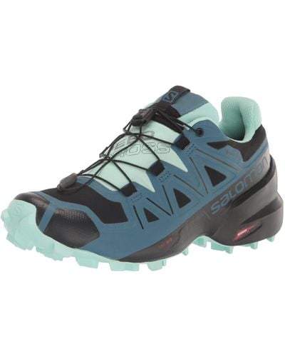 Salomon Speedcross 5 Gore-tex Trail Running Shoe - Blue