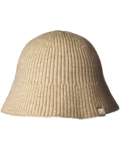 Calvin Klein A2kh7030-ufu-one Size Cold Weather Hat - Natural