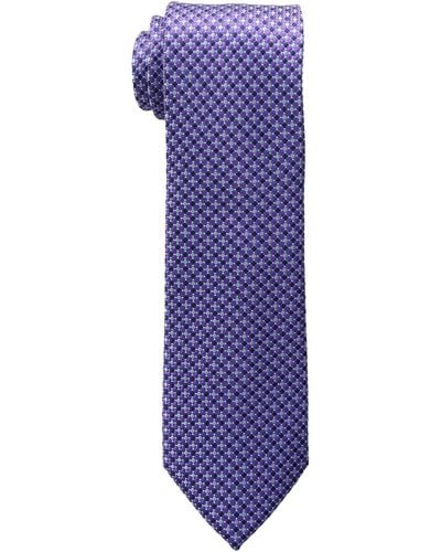 Tommy Hilfiger Mens Core Micro Neckties - Purple