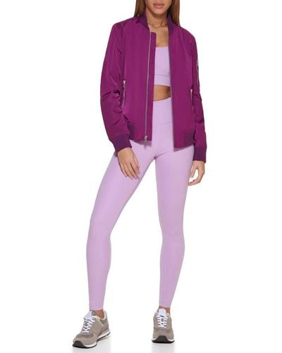Levi's Melanie Newport Bomber Jacket - Purple